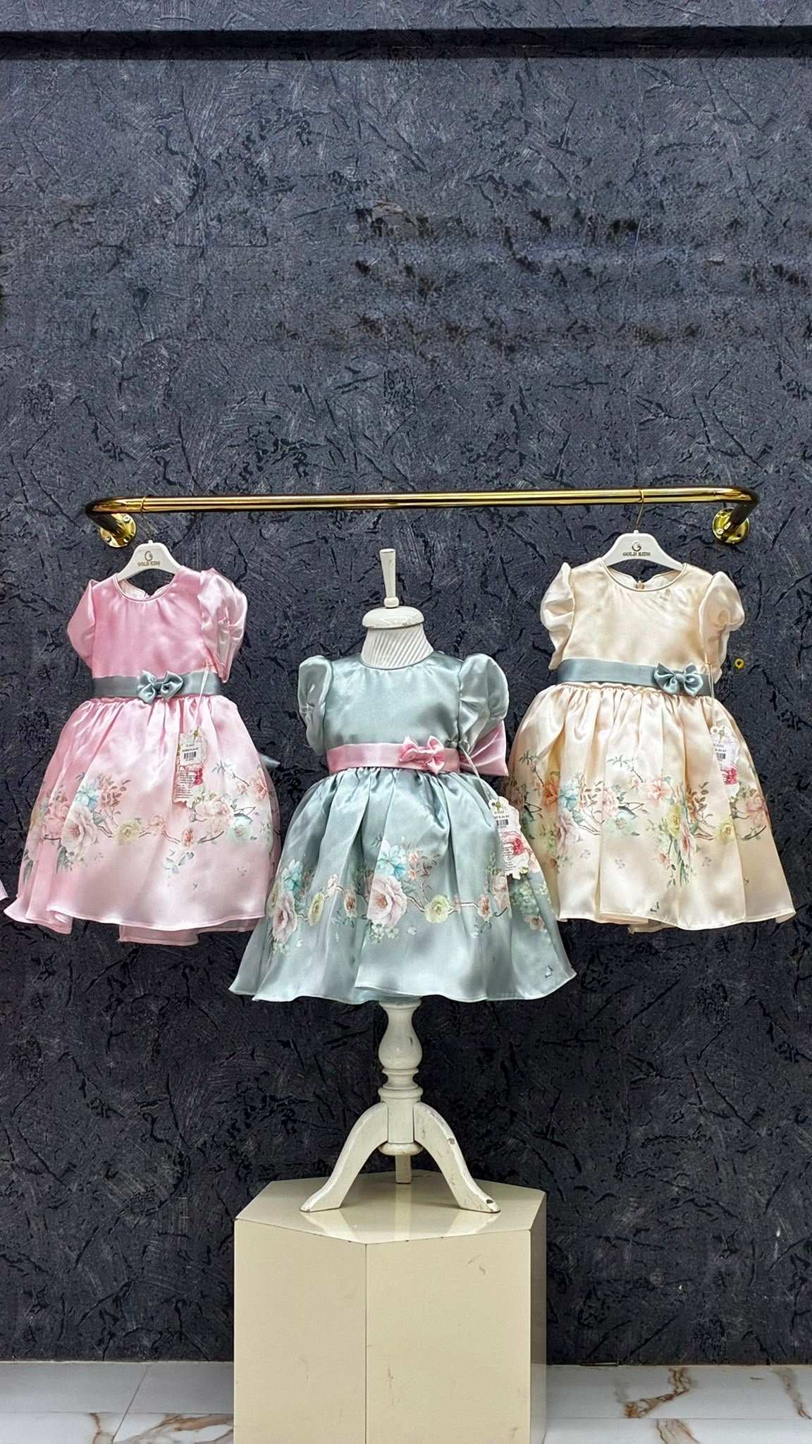 Watercolour Garden Satin Collection - Ivory Petal