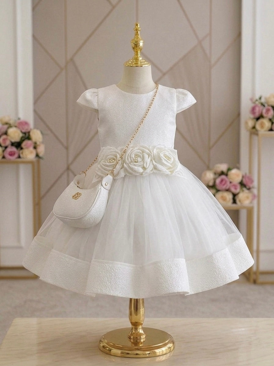 Camellia-Rose Dress